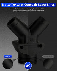 Landu PLA‑CF Carbon Fiber Filament – 1.75 mm, 1 KG Spool (High Strength, Matte Finish)