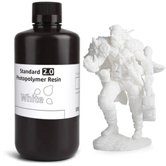 Elegoo Standard 2.0 UV Resin – 1KG Bottle | 405nm LCD 3D Printer Compatible