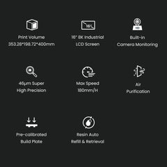 Buy ApexMaker X1 Resin 3D Printer – 8K 180mm/h