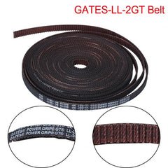 Gates GATES-LL-2GT 6MM Open Timing Belt for 3D Printer CNC - 1 Meter