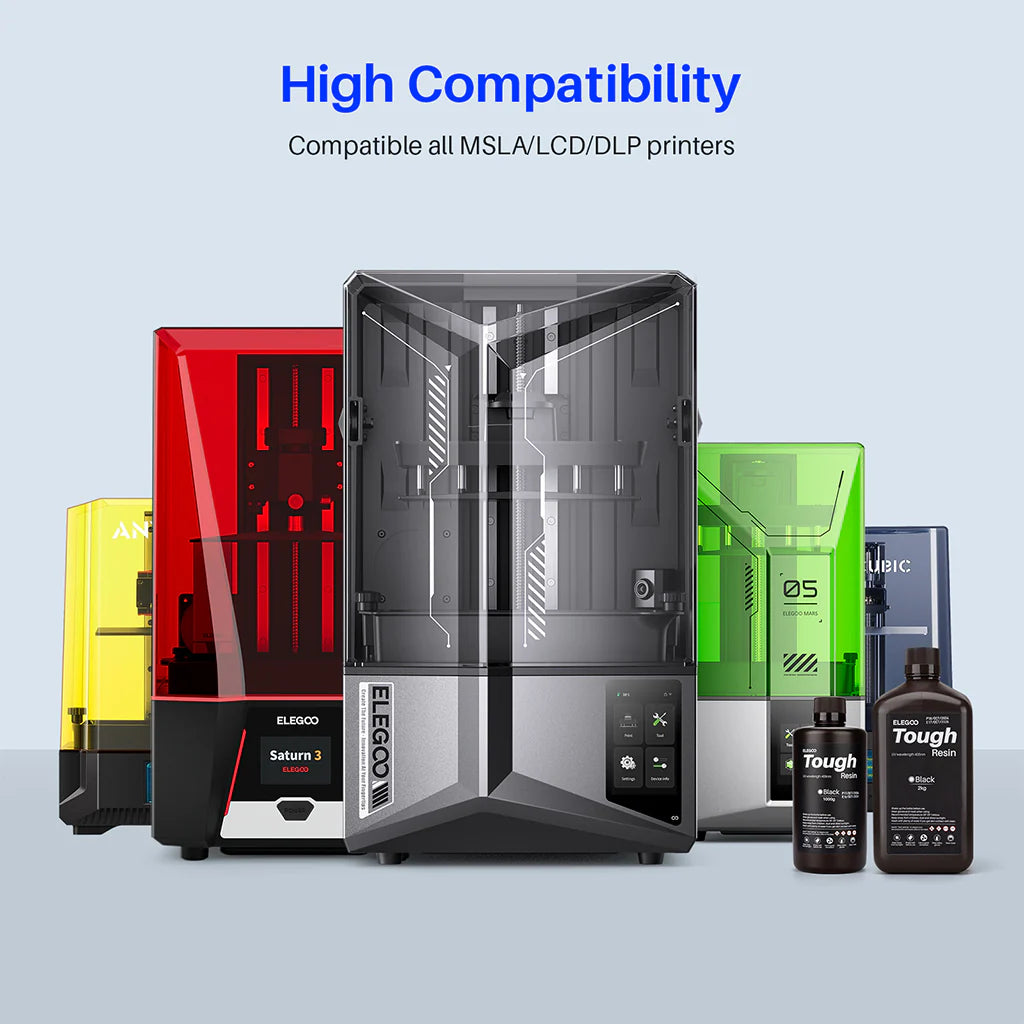 ELEGOO Tough Resin – Durable, Impact-Resistant & Engineering-Grade