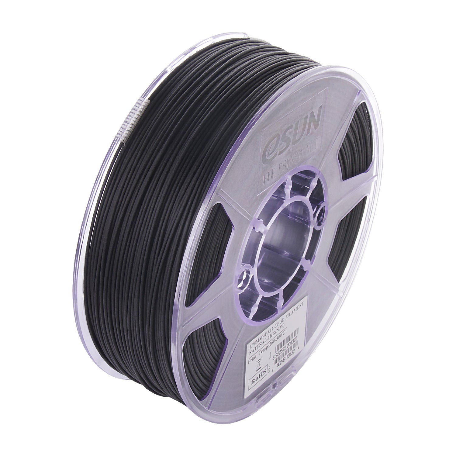eSUN ePA12-CF filament Natural, 1kg/roll