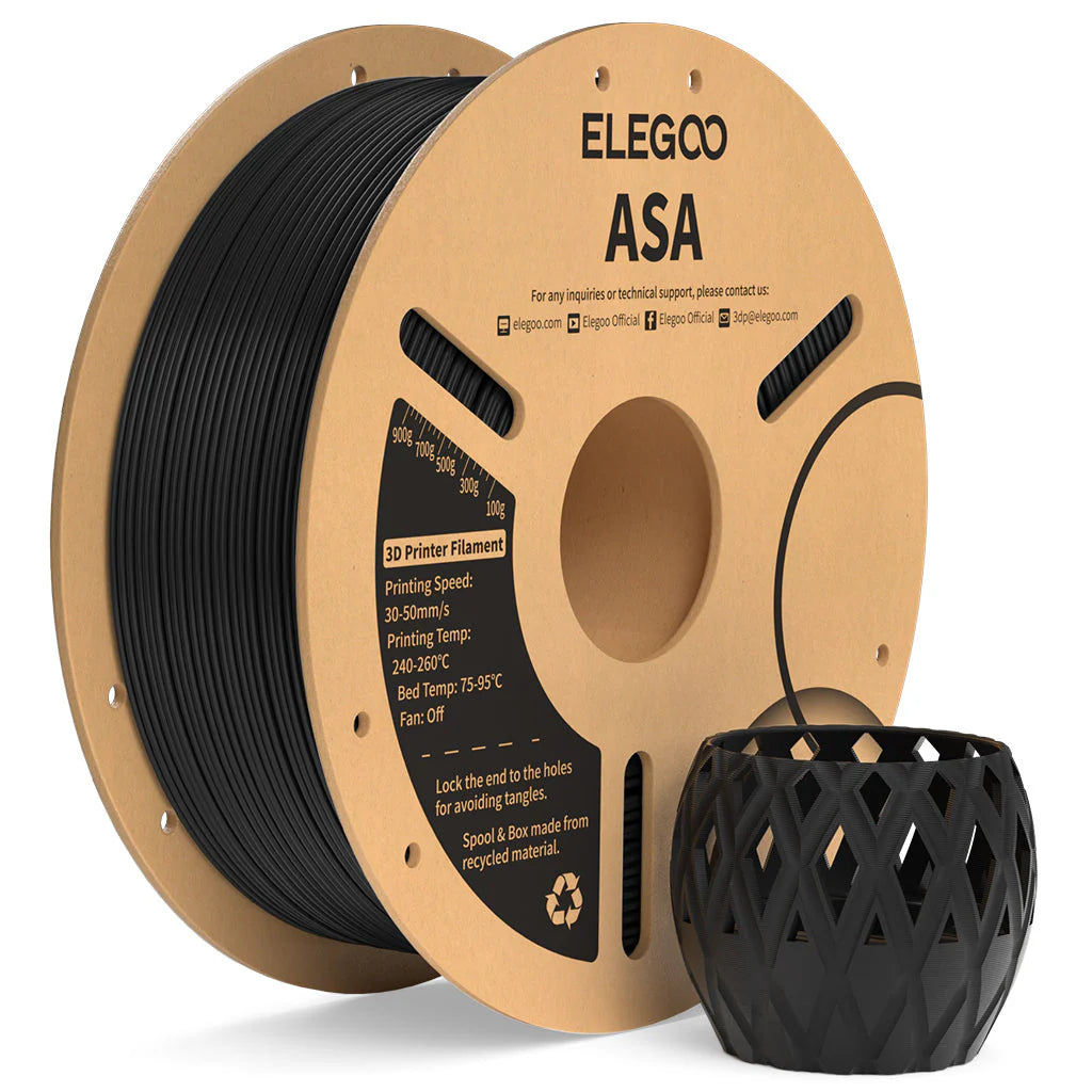 Elegoo ASA Filament 1.75 mm – 1 KG Spool