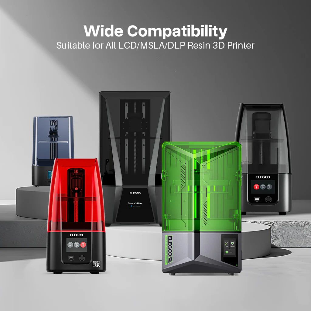 ELEGOO Water-Washable Resin V2.0 – Clean Prints, Easy Cleanup