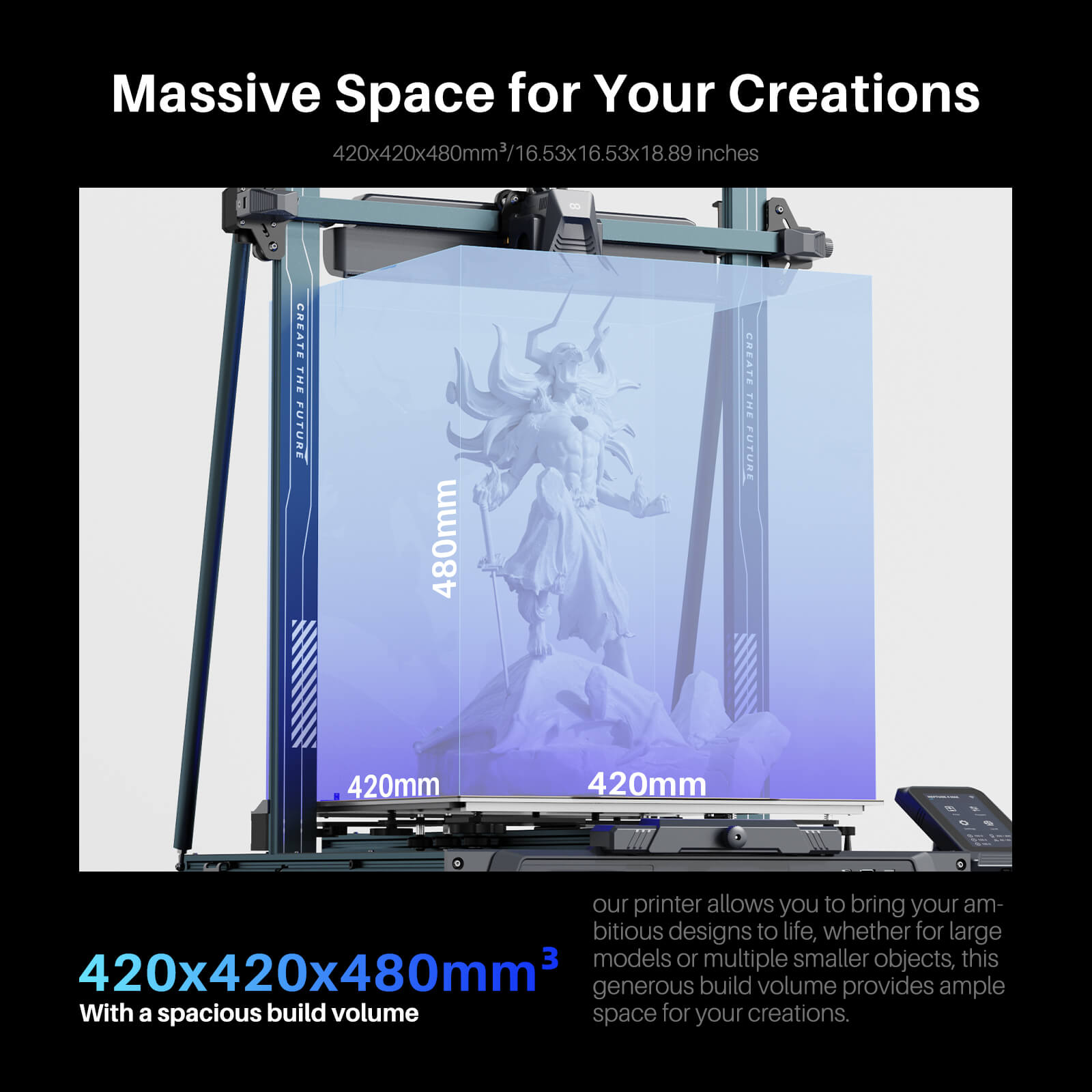 Elegoo Neptune 4 Max Large Format High Speed 3D Printer DIY3D elegoo-neptune-4-max-large-format-high-speed-3d-printer-diy3d