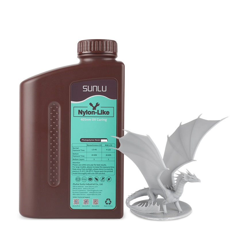 Sunlu PA-Like (Nylon-Like) Resin Grey - 500g