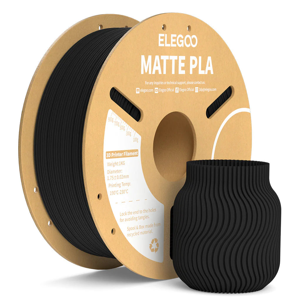 Elegoo PLA Matte Filament 1.75 mm – 1 KG Spool in Macaron Colors