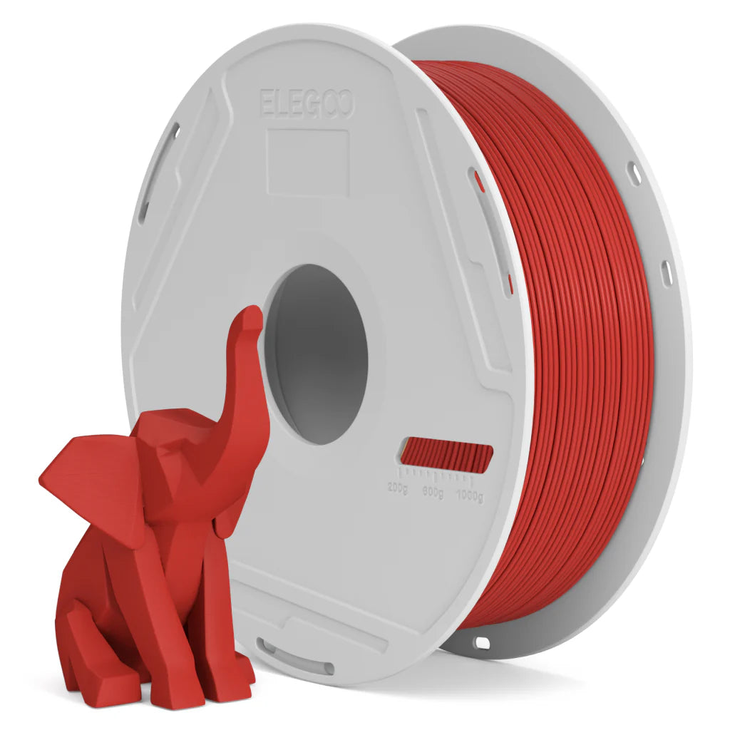 Pla Basic Red Elegoo PLA Basic Filament 1.75mm 1KG Online | DIY3D