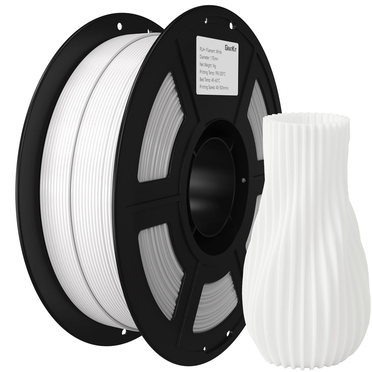 GratKit PLA+ Filament (1.75mm, 1Kg)