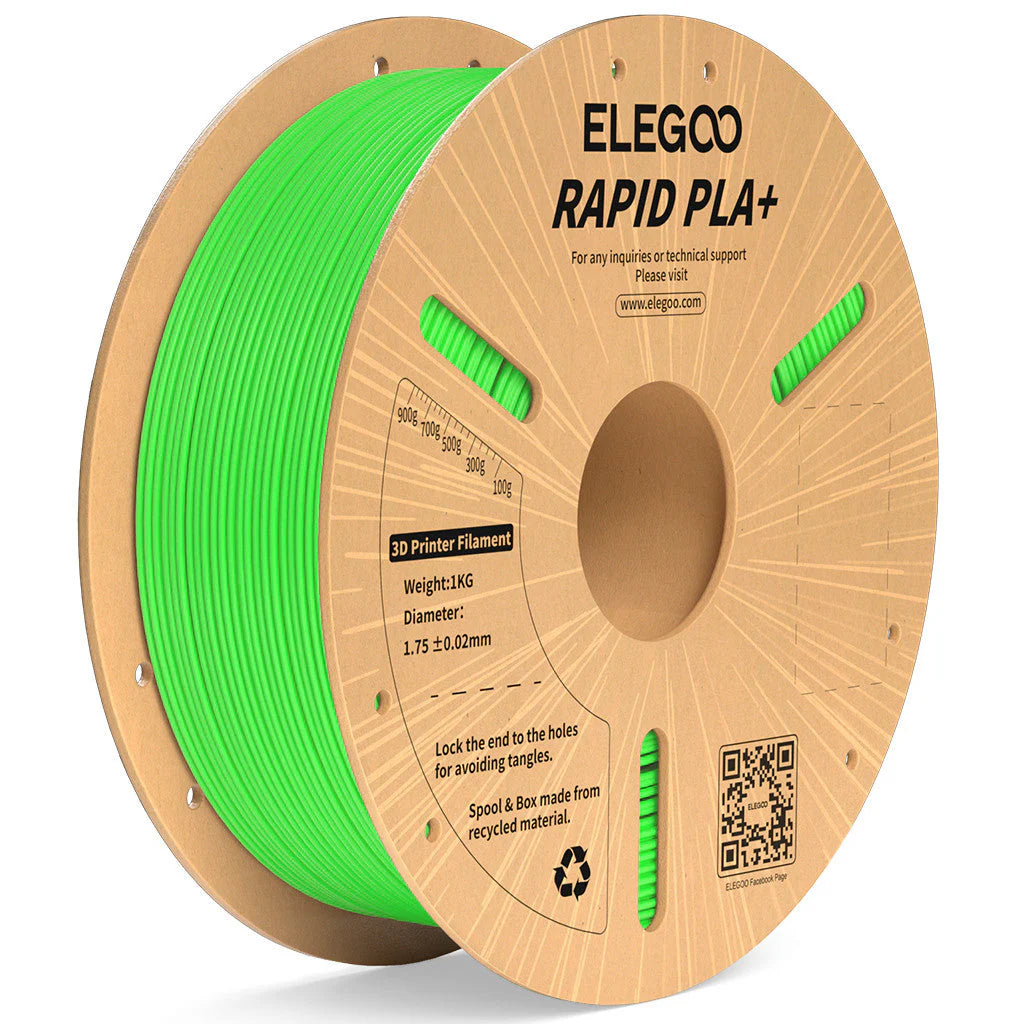 Elegoo Rapid PLA Plus Filament – 1.75mm, 1KG Spool (High-Speed, Tough PLA+)