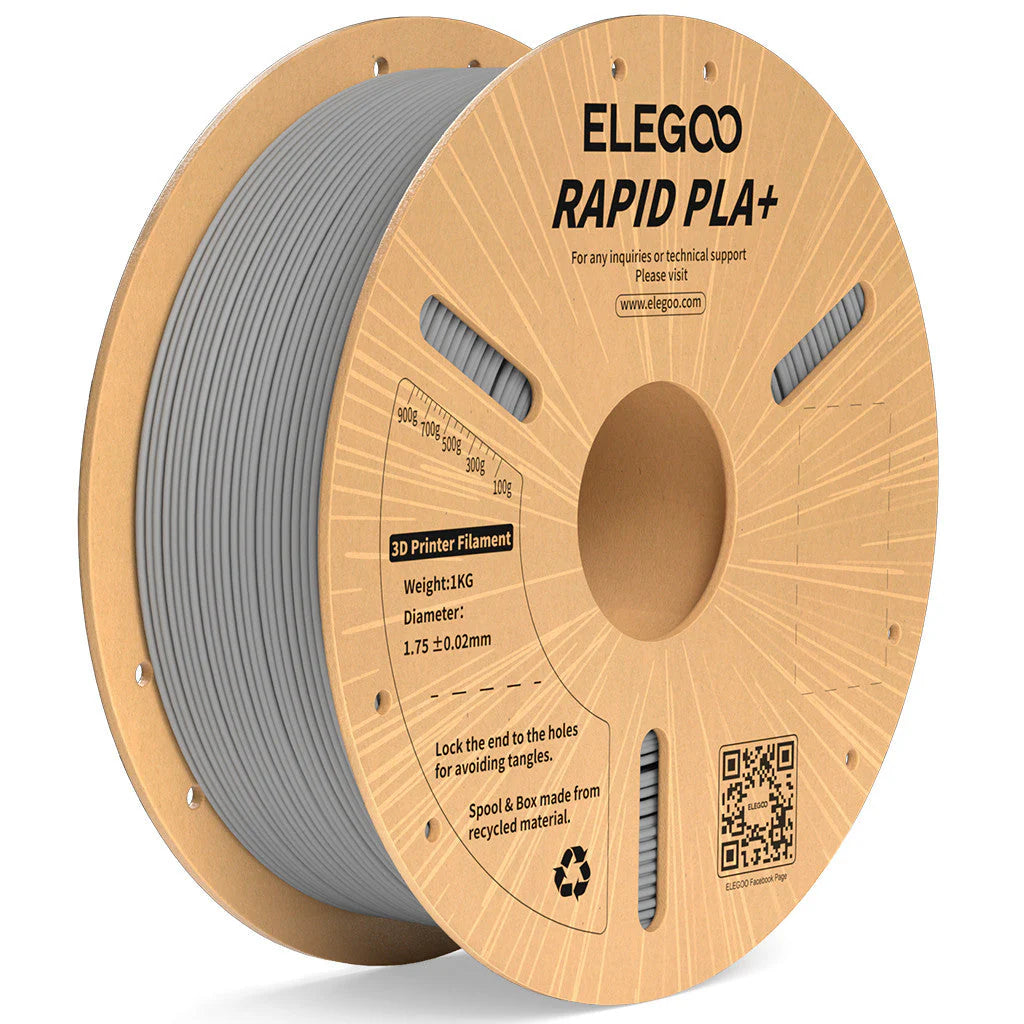 Elegoo Rapid PLA Plus Filament – 1.75mm, 1KG Spool (High-Speed, Tough PLA+)