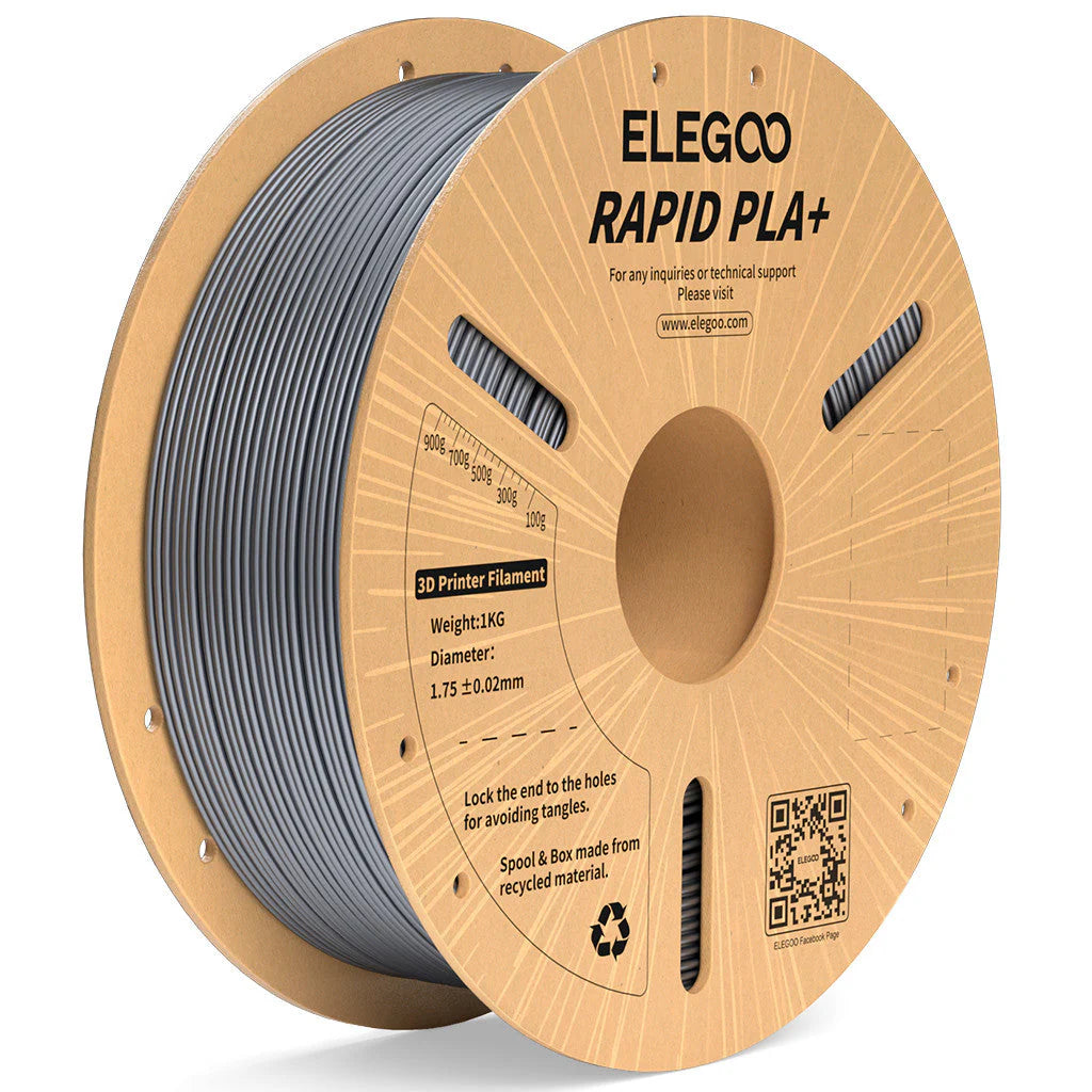 Elegoo Rapid PLA Plus Filament – 1.75mm, 1KG Spool (High-Speed, Tough PLA+)