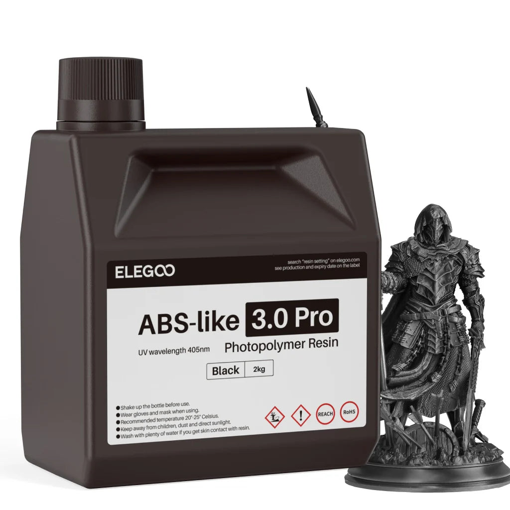 ELEGOO ABS-Like Resin V3.0 Pro – Strong, Durable & High-Precision Resin for Tough Prints