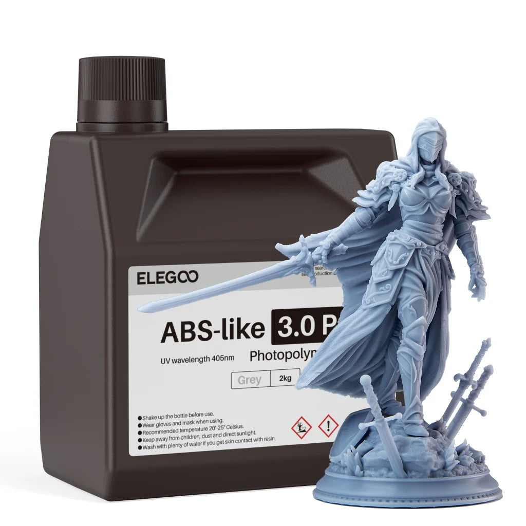 ELEGOO ABS-Like Resin V3.0 Pro – Strong, Durable & High-Precision Resin for Tough Prints
