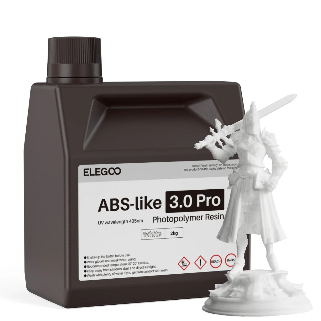 ELEGOO ABS-Like Resin V3.0 Pro – Strong, Durable & High-Precision Resin for Tough Prints
