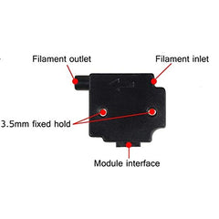 Filament Detection Sensor Module Filament 1.75mm 3D Printer Run Out Pause Monitor for 3D Printer Kit
