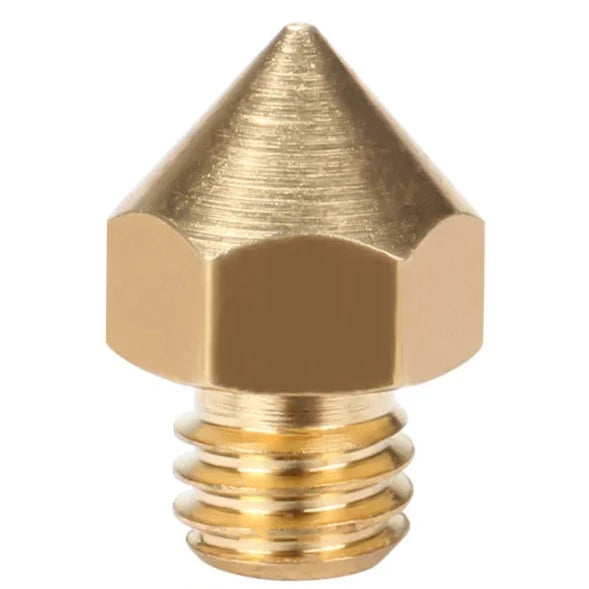 MK8 Brass Nozzle for 3D Printer Extruder M6 Thread - CR10 Series Compatible