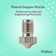 Phaetus Plated Copper Nozzle