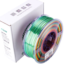 eSun eSilk PLA Rainbow Filament (1.75mm, 1Kg)
