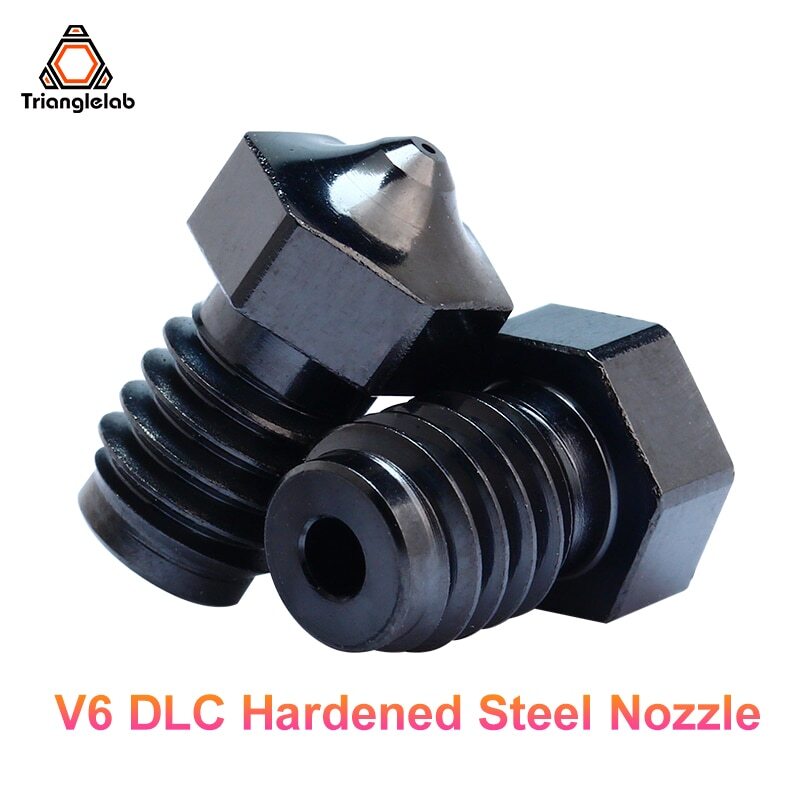 Trianglelab V6 DLC Hardened Steel Nozzle
